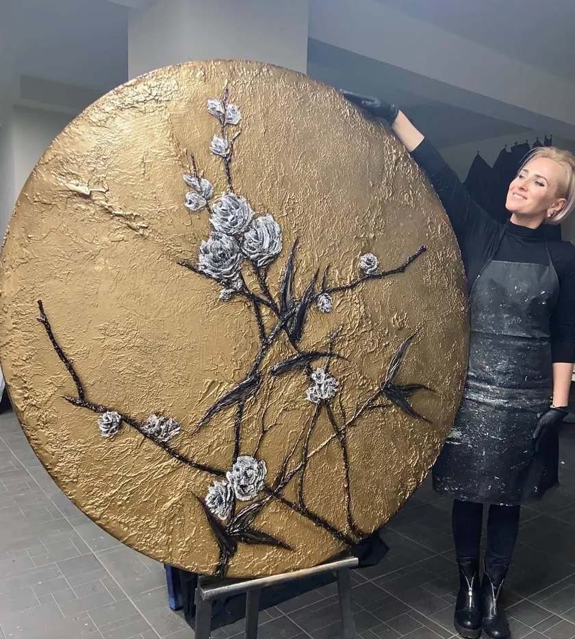 Картина на потолке с подсветкой — фотография, кадр 2