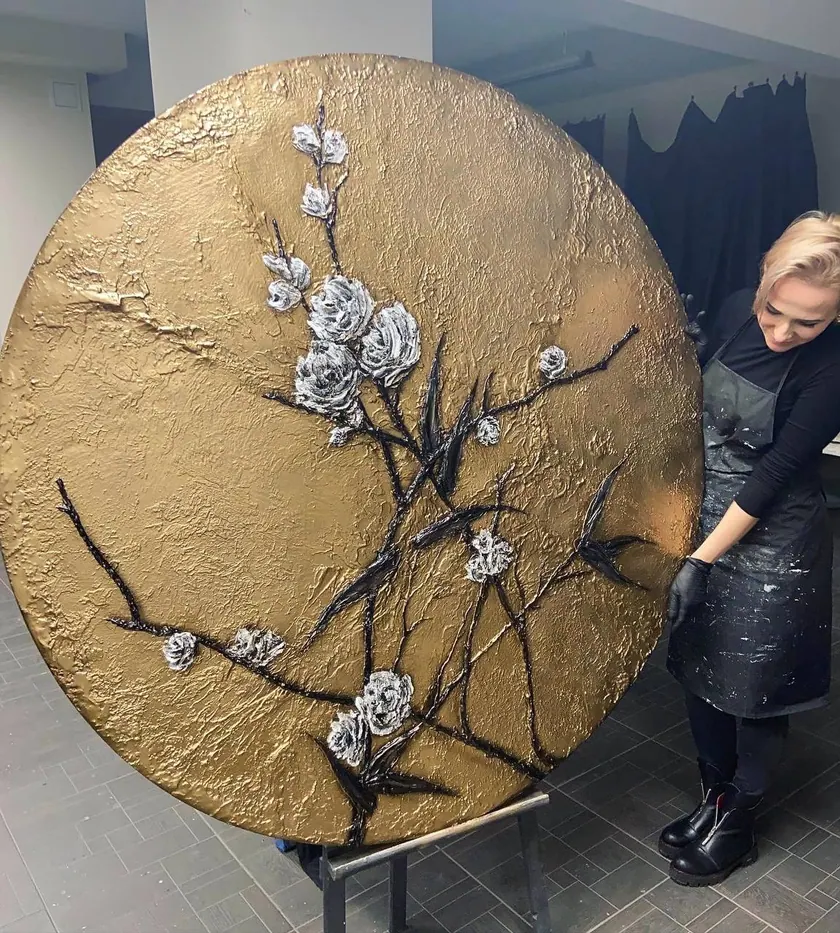Картина на потолке с подсветкой — фотография, кадр 6