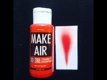 Краска MAKE AIR airbrush 60ml – клубничная 310